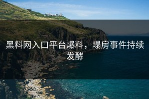 黑料网入口平台爆料，塌房事件持续发酵