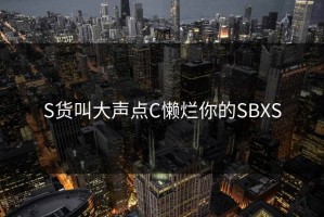 S货叫大声点C懒烂你的SBXS
